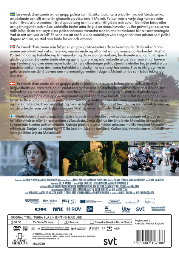 Tunna Blå Linjen / Säsong 1 (5 DVD)