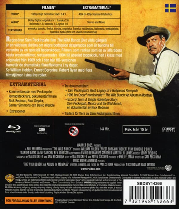 Det vilda gänget / Director's cut (Blu-ray)