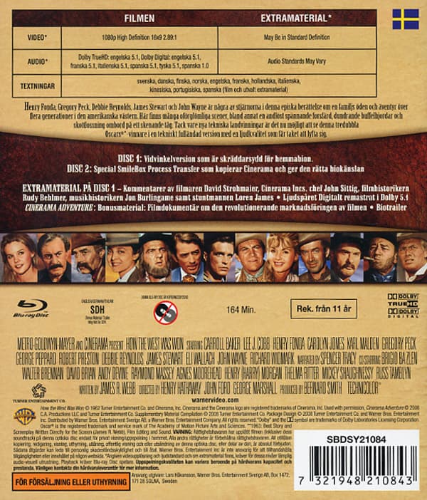 How the west was won (2 Blu-ray)