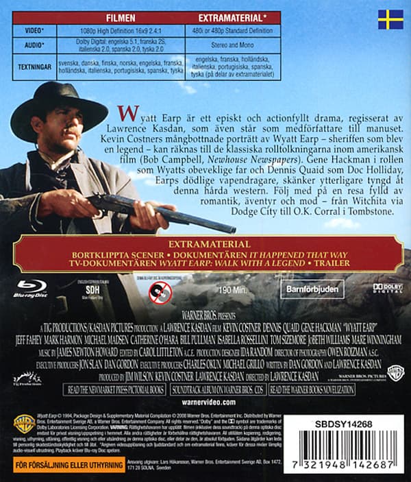 Wyatt Earp (Blu-ray)