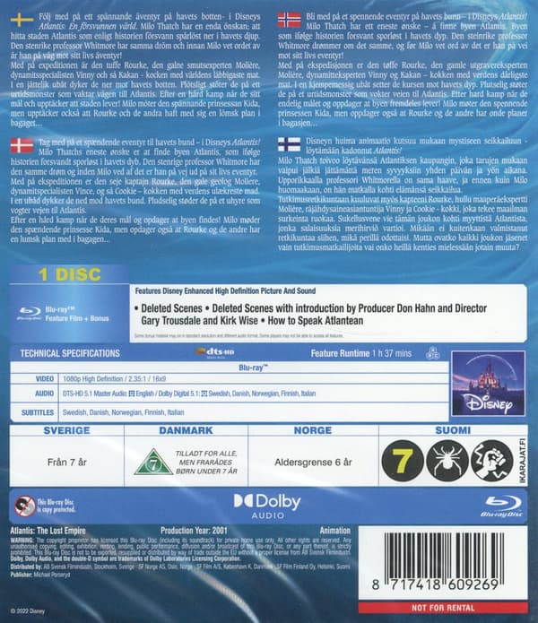 Atlantis (Blu-ray)