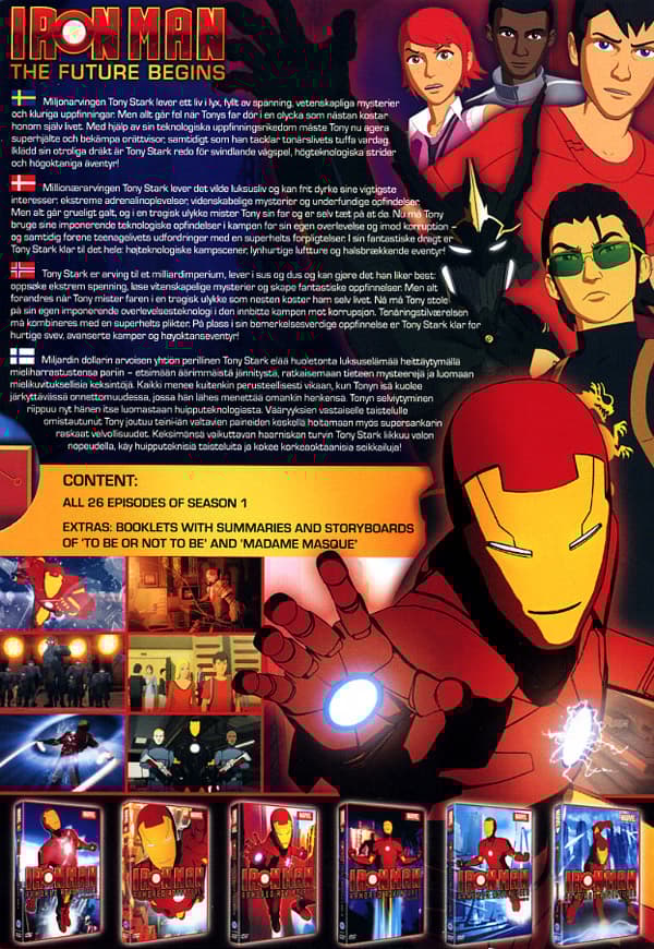 Iron man / The future begins / Säsong 1 (6 DVD)