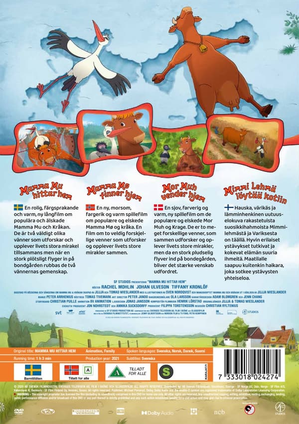 Mamma Mu hittar hem (DVD)