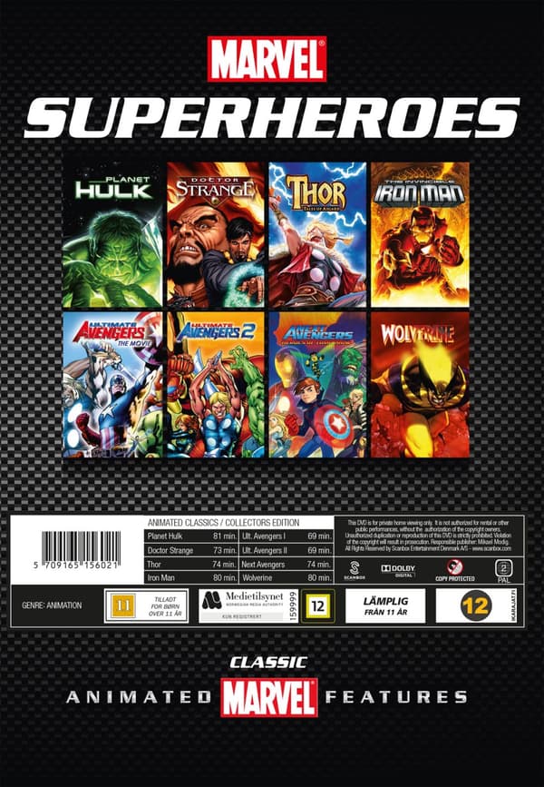 Marvel / Superheroes - Animated collection (8 DVD)