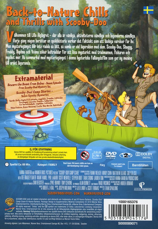 Scooby-Doo / Rysliga sommar (DVD)