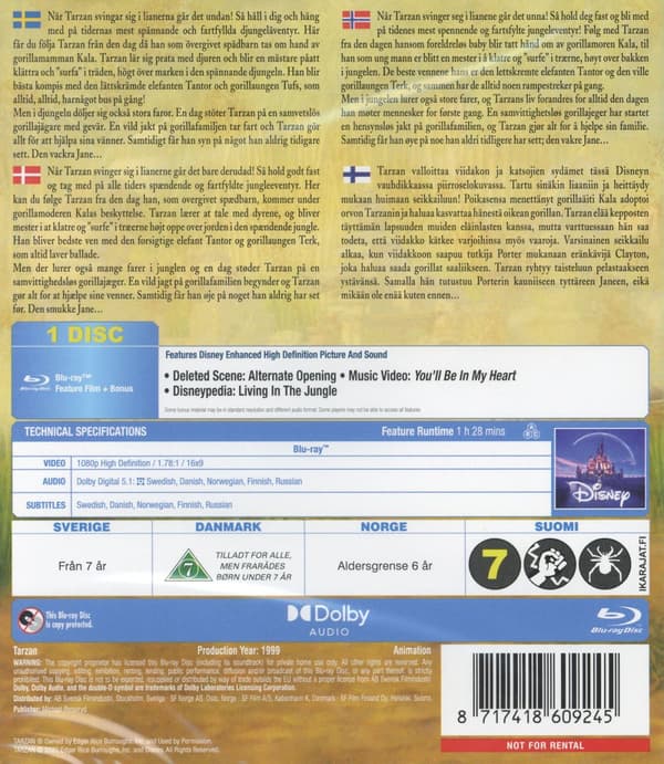Tarzan (Blu-ray)