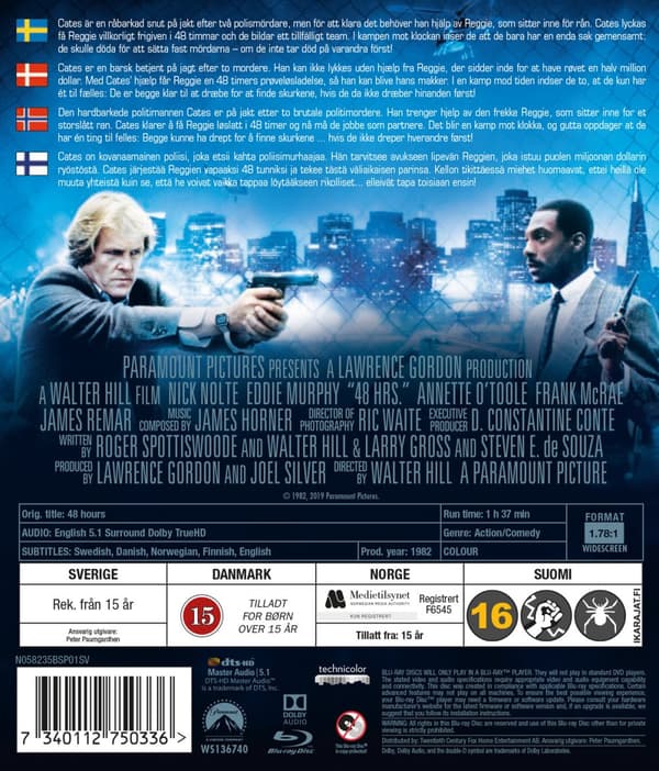 48 timmar (Blu-ray)