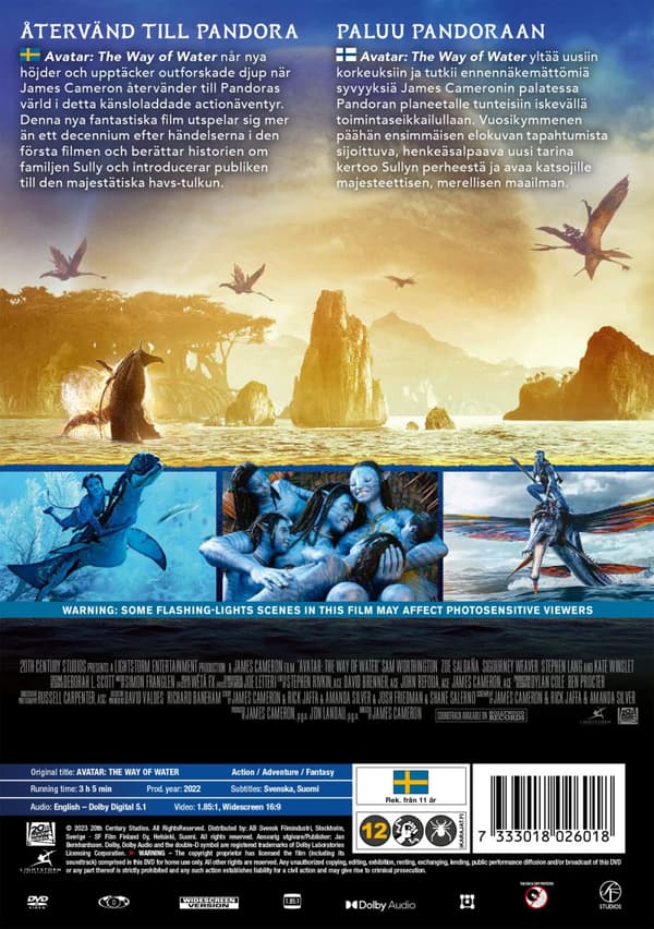 Avatar 2 - The way of water (DVD)