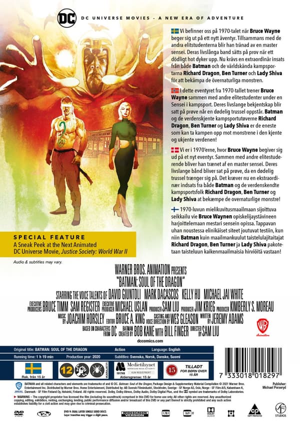Batman - Soul of the dragon (DVD)