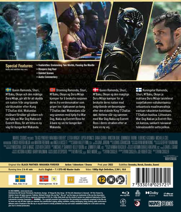 Black Panther 2 - Wakanda forever (Blu-ray)