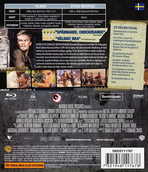 Blood diamond (Blu-ray)