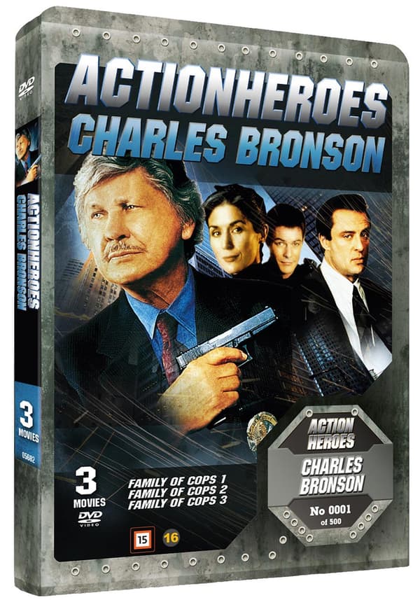 Charles Bronson x 3 / Ltd Steelbook (3 DVD)