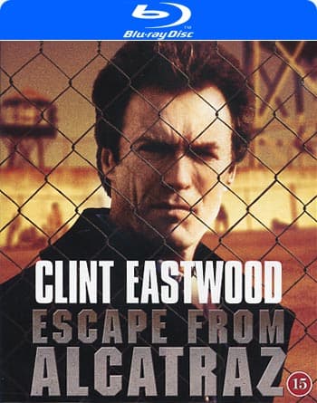 Clint Eastwood / Flykten från Alcatraz (Blu-ray)
