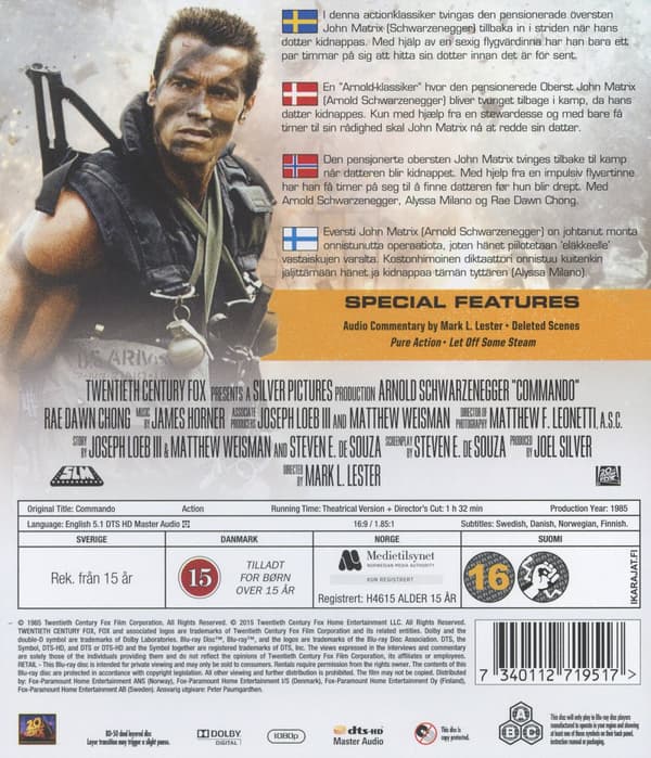 Commando - Director's cut (Blu-ray)