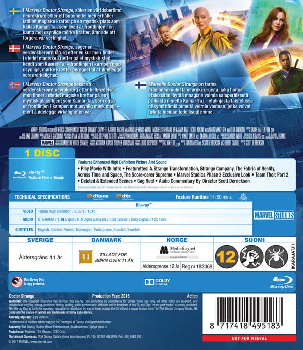 Doctor Strange (Blu-ray)