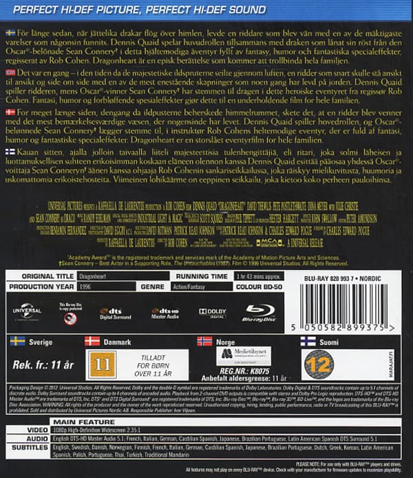 Dragonheart (Blu-ray)