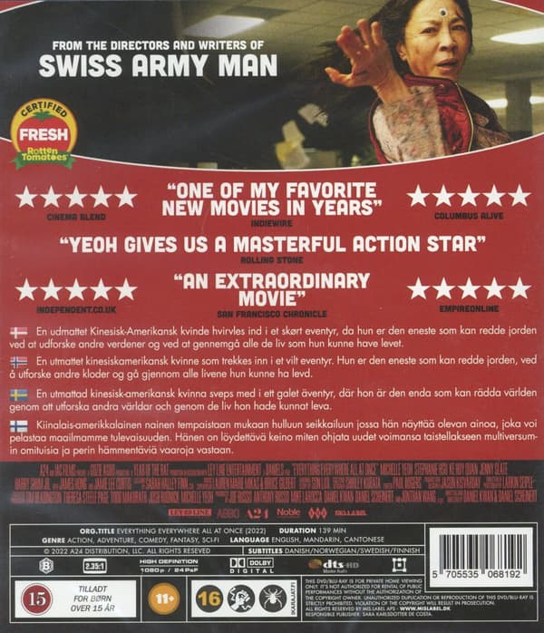 Everything everywhere all at once (Blu-ray)
