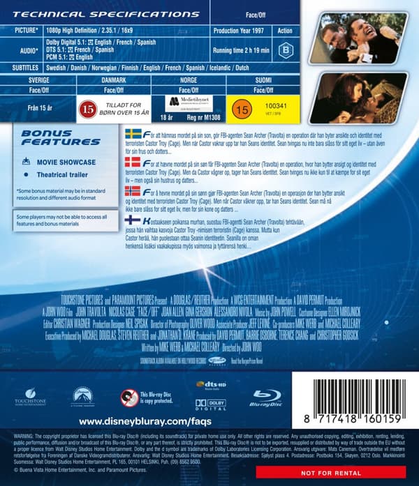 Face/Off (Blu-ray)