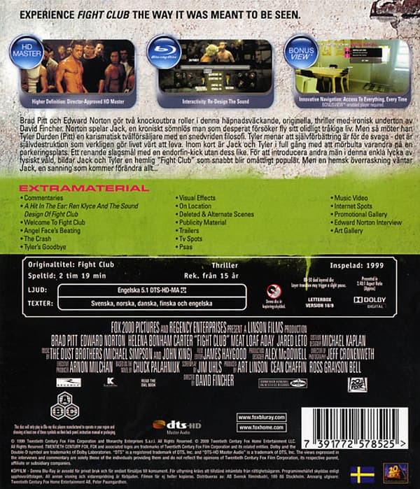 Fight club (Blu-ray)