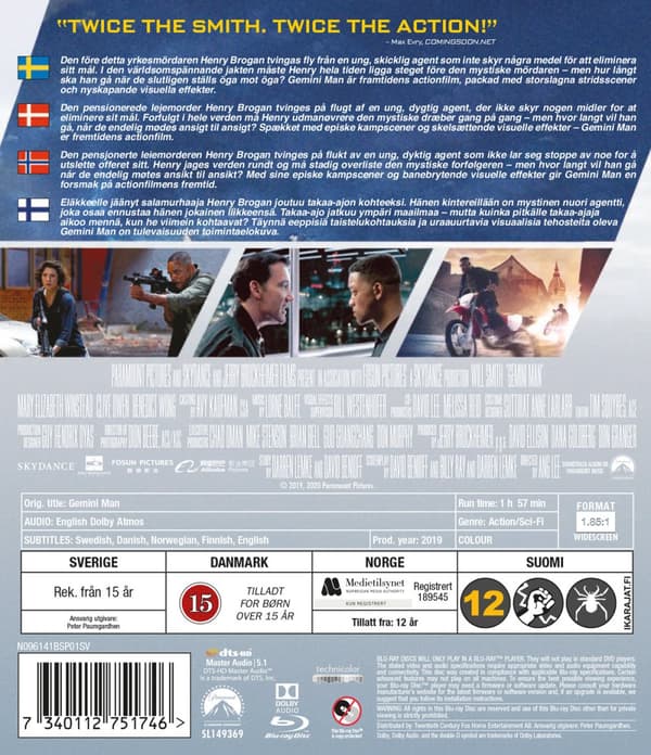 Gemini man (Blu-ray)
