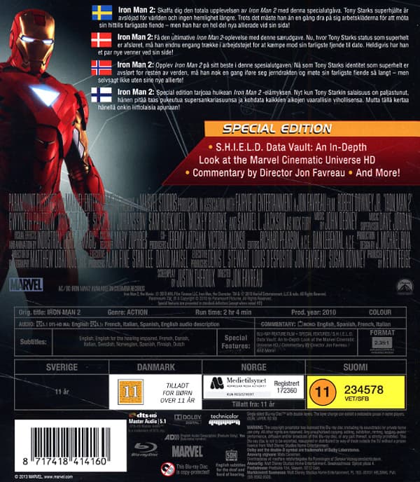 Iron man 2 (Blu-ray)