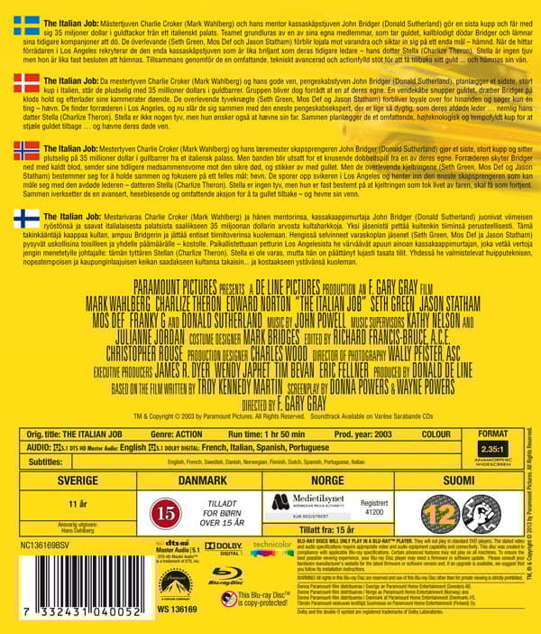 The Italian Job (Blu-ray)