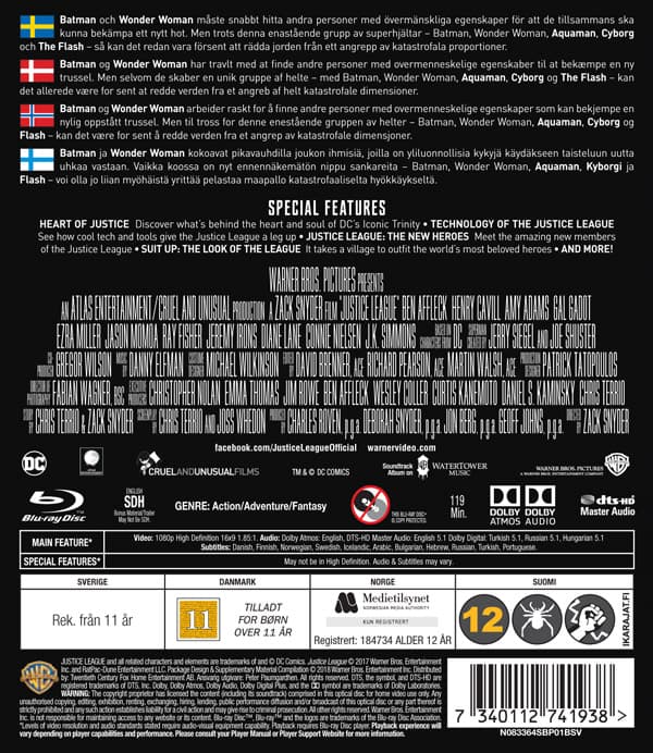 Justice League (Blu-ray)