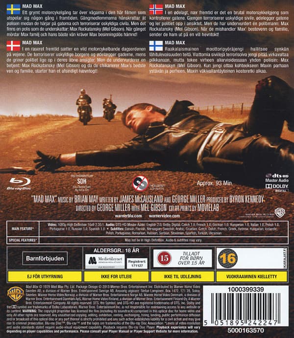 Mad Max 1 (Blu-ray)