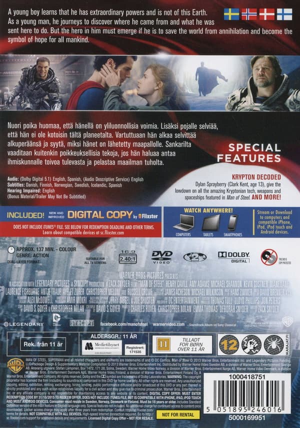 Man of Steel (DVD)