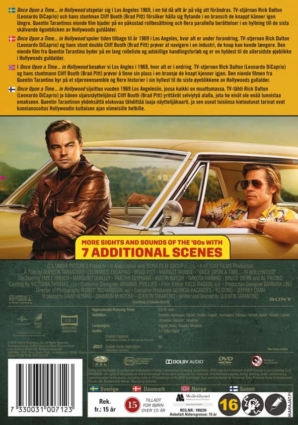 Once upon a time in Hollywood (DVD)