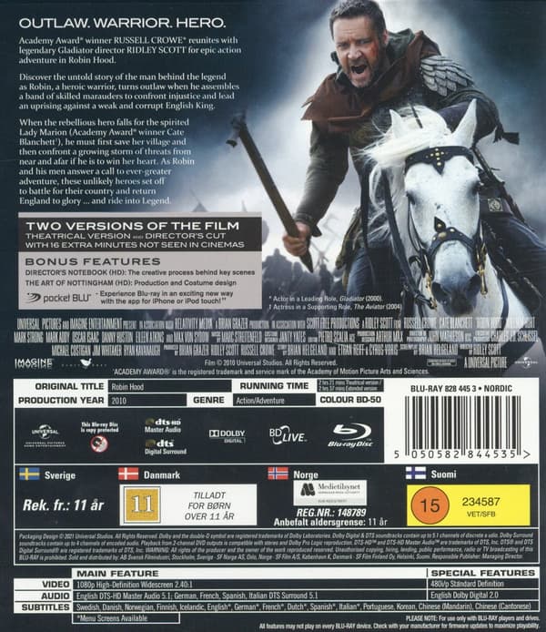 Robin Hood (2010) (Blu-ray)