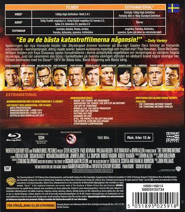Skyskrapan brinner (Blu-ray)