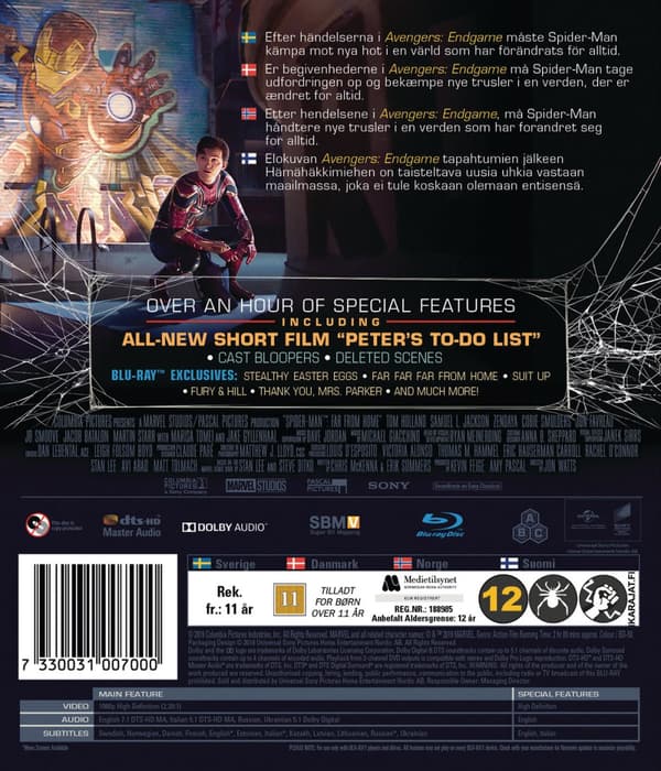 Spider-Man - Far from home (Blu-ray)