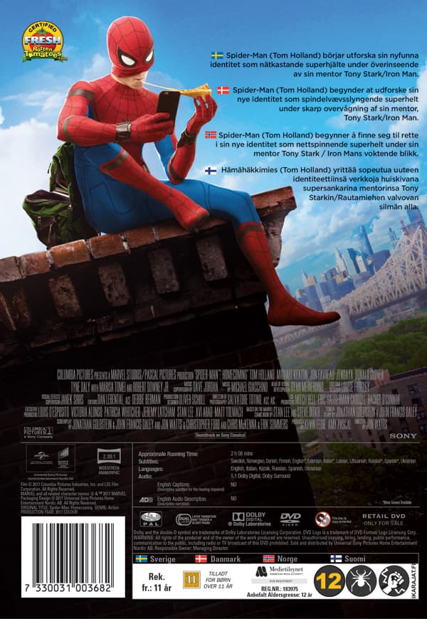 Spider-Man - Homecoming (DVD)