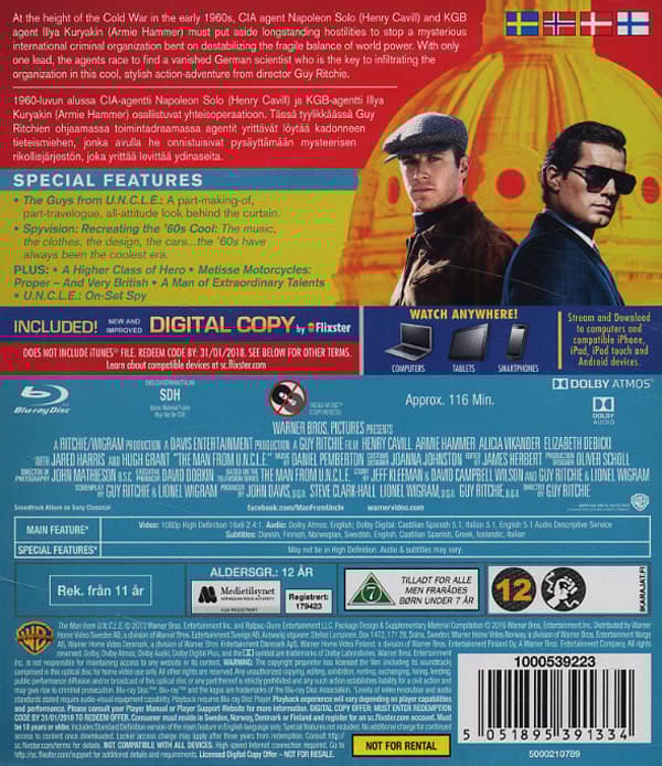 The Man from U.N.C.L.E. (Blu-ray)