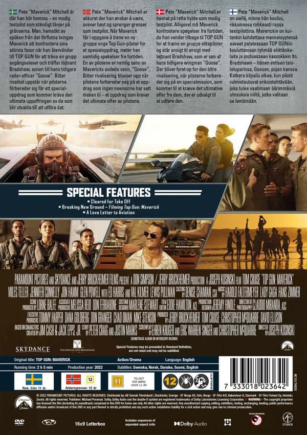 Top Gun 2 - Maverick (DVD)