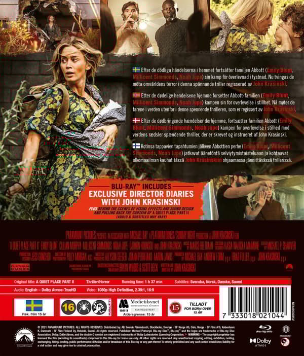 A Quiet Place: Part II (Blu-ray)
