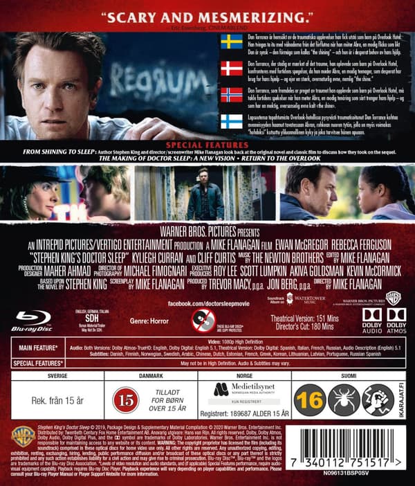 Doctor Sleep / Director's cut (2 Blu-ray)