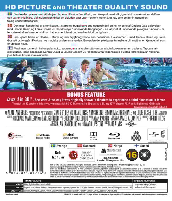 Hajen 3 (Blu-ray)