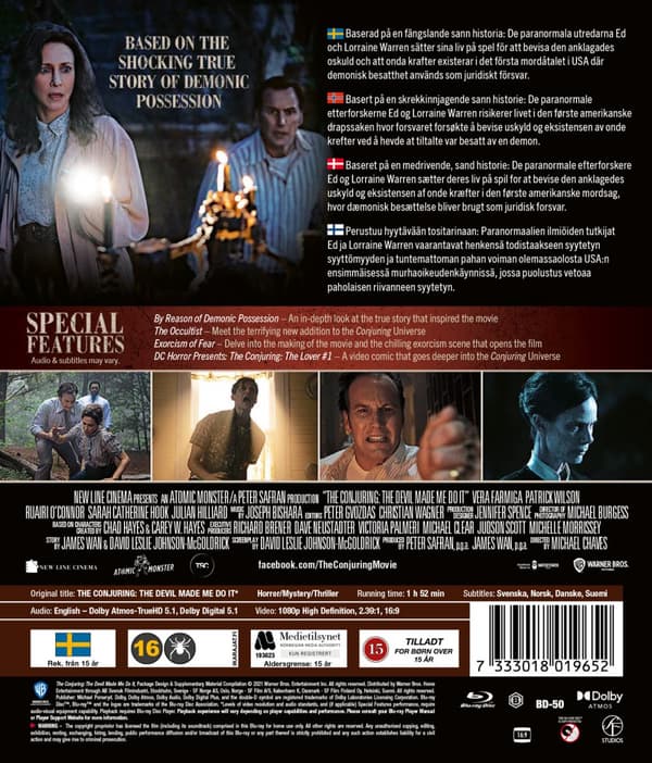 The Conjuring 3 - The Devil made me do it (Blu-ray)