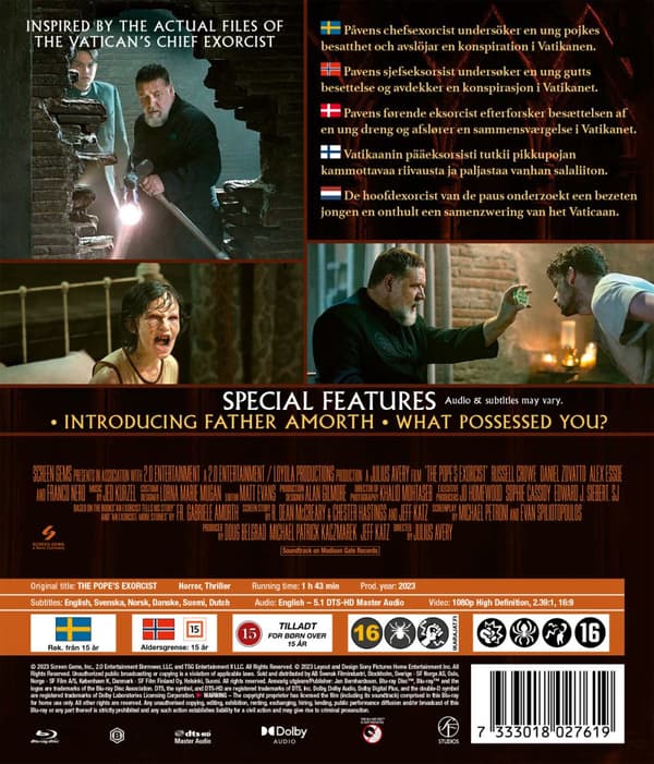 The Pope's Exorcist (Blu-ray)