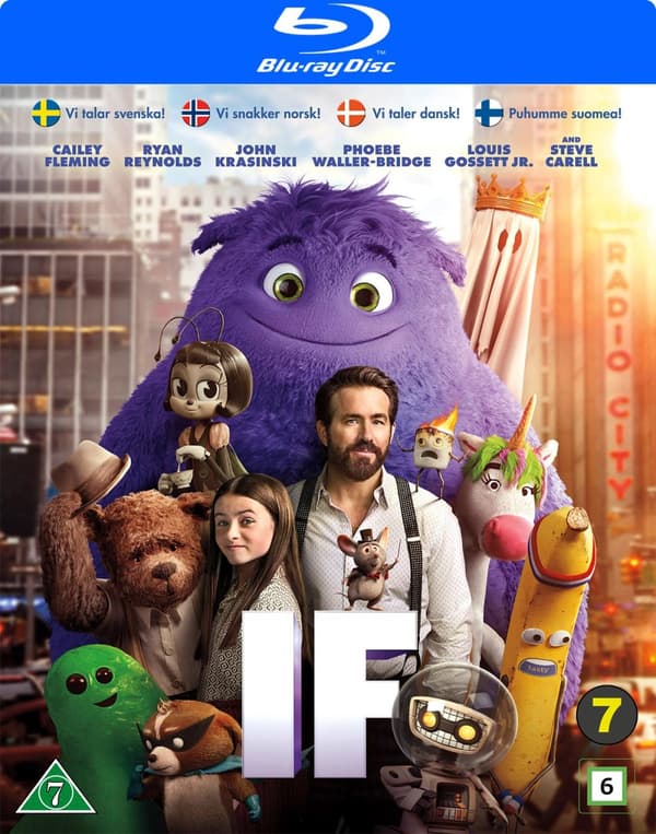 IF: Låtsaskompisar (Blu-ray)