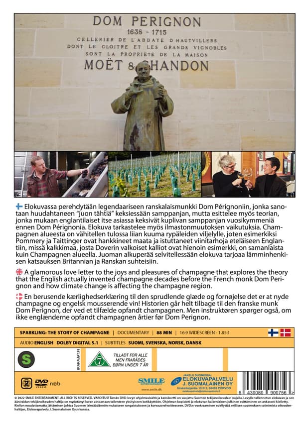 Sparkling: Historien om Champagne (DVD)