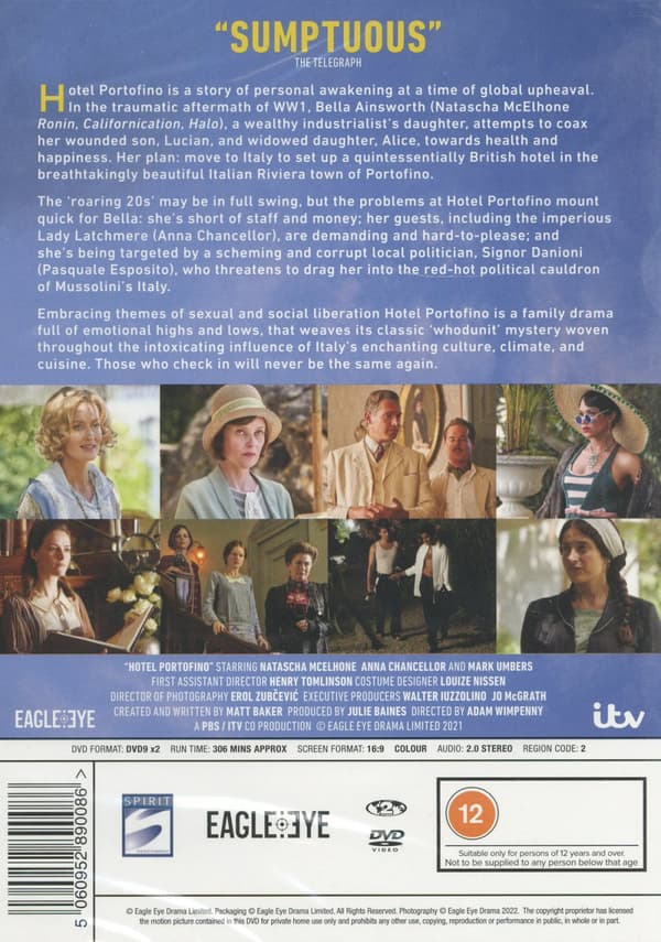 Hotel Portofino / säsong 1 (Ej sv text) (2 DVD)
