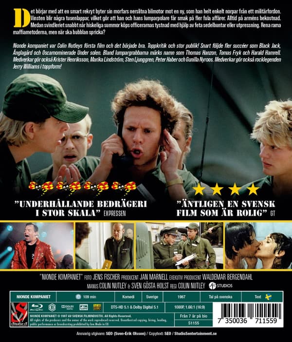 Nionde kompaniet - Digitalt restaurerad (Blu-ray)
