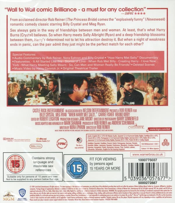 När Harry mötte Sally (Blu-ray)