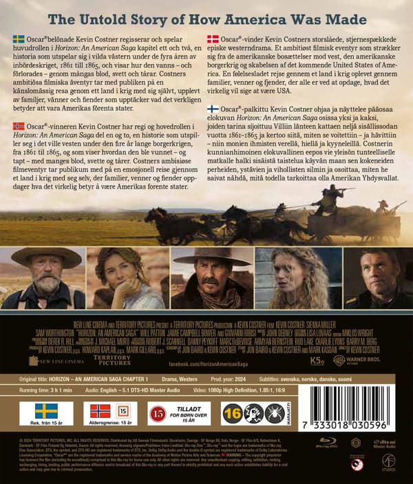 Horizon: An American Saga - Kapitel 1 (Blu-ray)