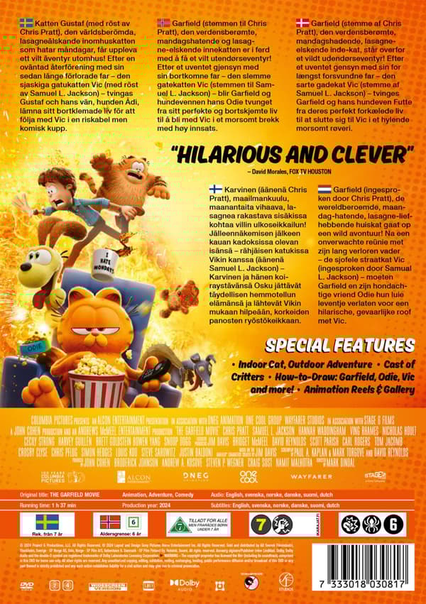 Katten Gustaf - Filmen (DVD)