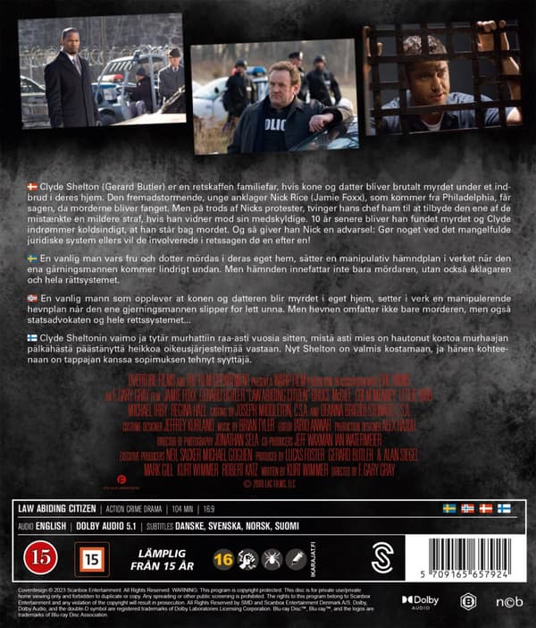 Law abiding citizen (Blu-ray)