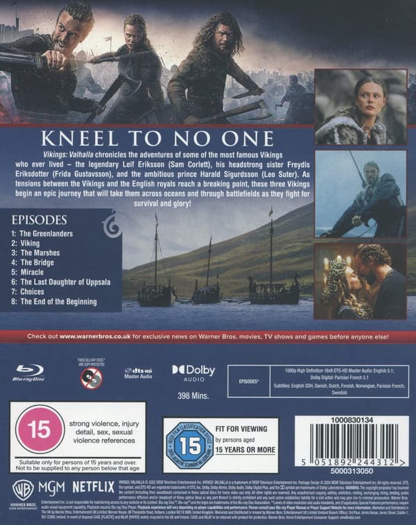 Vikings Valhalla / Säsong 1 (2 Blu-ray)